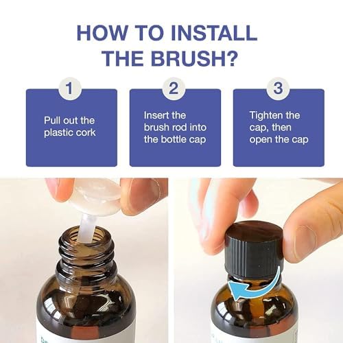 Dr. Luke Toenail Fungus Revitalizer Tough on Nails: Toenail Refresher Liquid for Discolored Nails 1 oz (Packaging May Vary) - Image 4