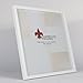 Lawrence Frames 755812 White Wood Picture Frame, 12x12