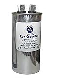 RUN CAPACITOR 45 MFD uF 370V ROUND CAN. UL Certified
