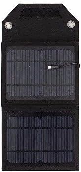 7W Monocrystaline Solar Panel-- Black