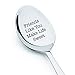 Friends Like You Make Life Sweet Engraved Spoon – Stainless Steel Coffee & Tea Spoon, Friendship Gift for Best Friend, Birthday