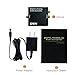 EAKAI Digital Optical Coax to Analog RCA Audio Converter with 3.5 mm Jack, 24-bit DAC with DC 5V Power Supply Adapter [USA UL Licensed]