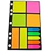 Sticky Notes Assorted Shapes 25 Per Pad x 11 (Pack of 2) Arrows, Squares and Long Rectangles