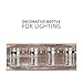 Toothbrush Holders Mason Jar Farmhouse Decor - Bathroom Organizer Farmhouse kitchen Gift Ideal for Hanging On Wall Kitchen Storage light coffee