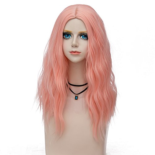 Fairy collection ombre dark root 45cm long curly women …