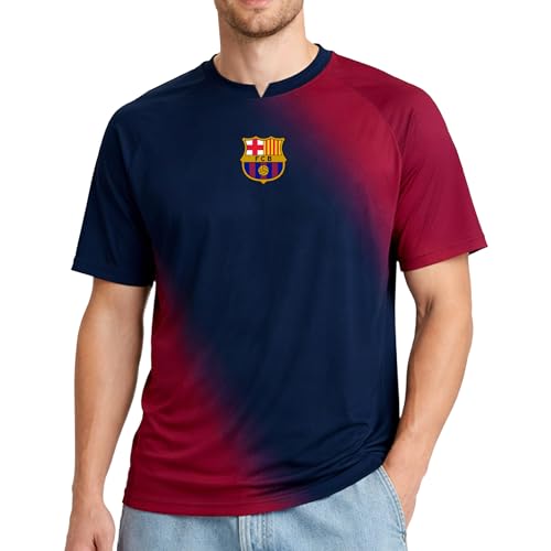 Icon Sports FC Barcelona Shirt - Officially Liecensed Jersey | Eclipse, Small
