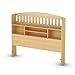 South Shore Popular Collection Full Bookcase Headboard, Natural Maple