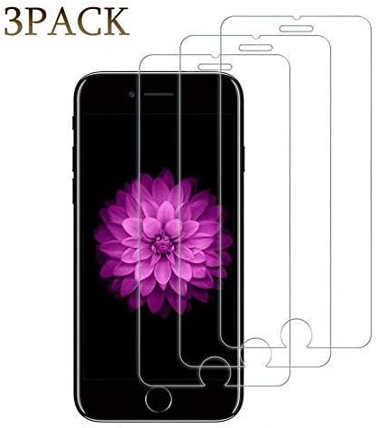 [3Pack] Screen Protector Compatible iPhone 8 Plus/7 Plus/6 Plus，9H Hardness，Premium Anti-Glare，Anti-Fingerprint，3D Touch Compatible 0.3mm Screen Protection (5.5Inch)