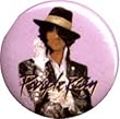 Prince - Purple Rain (Tilted Hat) - AUTHENTIC 1980's RETRO VINTAGE 1.25" Button / Pin