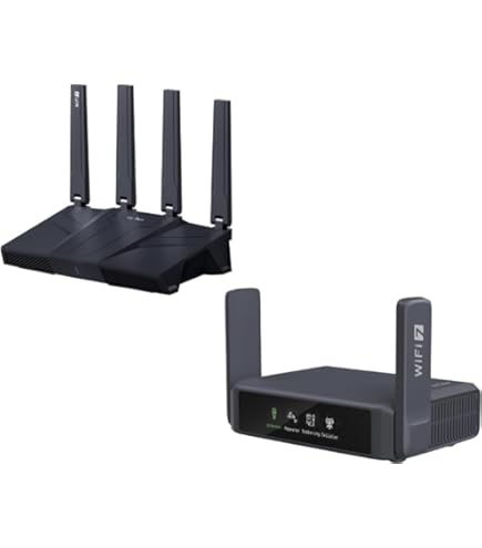 Amazon.com: GL.iNet GL-BE9300(Flint 3) Tri-Band WiFi 7 Router & GL
