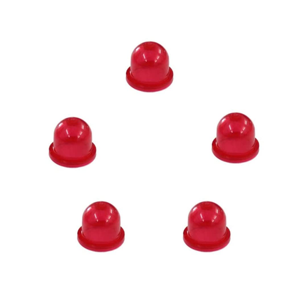 MCHNIC 5x Red Heavy Duty Fuel Resistant Primer Bulb for McCulloch Trim Mac 210, 240, 250, 280