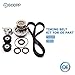 ECCPP TBK309 WP121-2004 CTBK-C015WP 90280463 TCKWP309 92063917 TS26309 ITM309 Timing Belt Water Pump Kit for 2004-2007 for Chevrolet Optra 2004-2008 for Suzuki Forenza 2005-2006 2008 for Suzuki Reno