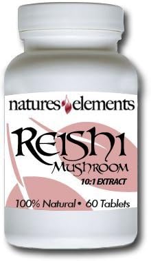 Reishi Mushroom - Mushroom With Miraculous Health Benefits - Most Powerful Reishi Available 10:1 Extract! - Ganoderma Lucidum - Ling Zhi Mushroom by Natures Elements