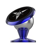 Fosman™ Universal Magnetic Car Mount Holder for iPhone Samsung Sat Nav Mini Tablets (42mm Tri Blue)
