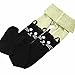DreamHigh Girl's Black Cat Hosiery Long Cotton Overall Bottom Tights