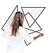 Black Masking Tape Painters Tape 1 1/2 3/4 2 inch 4 Rolls Adhesive Wide Thin Thick Skinny Bulk for Decorative Wall | UQRUI