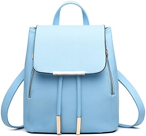 Myleas Fashion Shoulder Bag Rucksack PU Leather Women Girls Ladies Backpack Travel bag