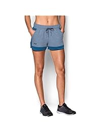 Under Armour - Pantalones cortos deportivos para mujer