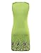 FSOOG Women Summer Floral Printed Sleeveless Tank Loose Causal Sundress A-Line Beach Dresses (XL, 2)