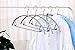 VANORIG Clothes Hanger Anti-Slip Hanger Durable High Manganese Steel Hangers PVC Resin Coating Clothing Hanger,Pack of 5