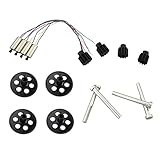 Jili Online 16X Quadcopter Motor Shaft Gear Part for VISUO XS809HC XS809HW Drone Durable