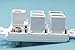RiteAV - 4 Port HDMI 1 Coax Cable TV- F-Type 1 Cat6 Ethernet White Wall Plate Decorative