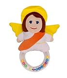Sacred Heart Toys My Guardian Angel Plush Baby Rattle