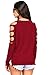 Zenana Women's Soft Knit Sweater w Shoulder Cutouts