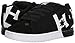 DC Men's Court Graffik SQ Skate Shoe, White/Black, 18 D D US