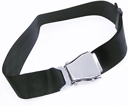 Yuting Universal Steel Airplane/Aircraft/Airline Seat Blet Extender Buckle Extension Adjustable 21.65" to 39"
