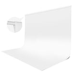 White Backdrop for Photoshoot, 10x10 ft Photo