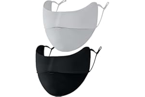 Ligart UV Face Mask Washable Reusable Exercise Breathable Sun Protection Golf Sports Face Mask for Women