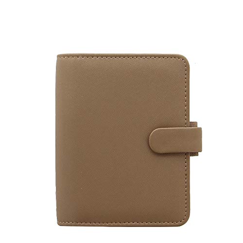 Filofax Pocket Saffiano Organiser Fawn