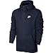 Nike Mens Club Full Zip Fleece Hoodie