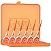 TEPE Dental Floss Picks, Tooth Picks Flossers, Floss Sticks, EasyPicks XS/S, Orange, 36 Pk