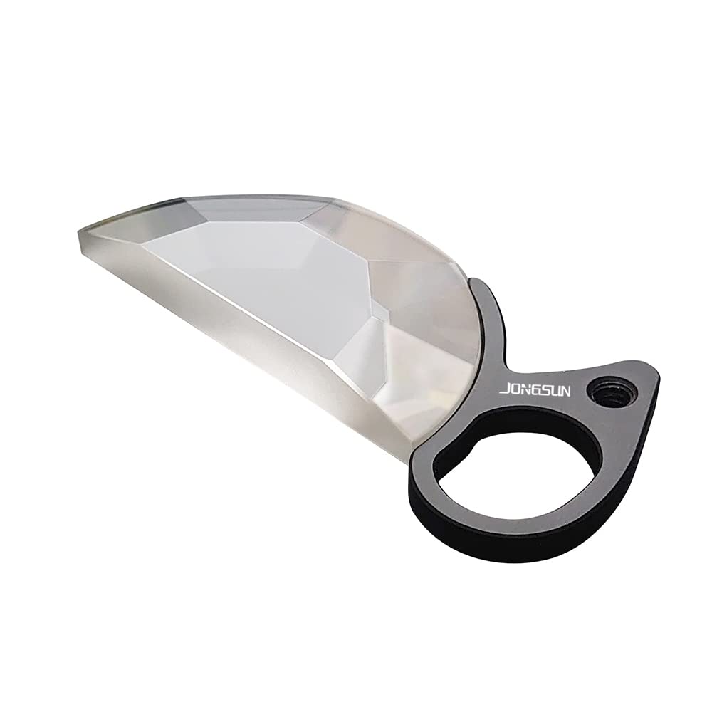 JONGSUN 79 mm Handheld Special Effect Filter, Semi-Round Kaleidoscope Prism, Optical Glass Filter for Camera Lens Accessories (79 mm)