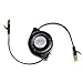 Tera Grand - Premium Cat-7 10 Gigabit Ethernet Retractable Cable for Modem Router LAN Network Playstation Xbox, 1.5Meter (4.9 Ft.) in Retail Package