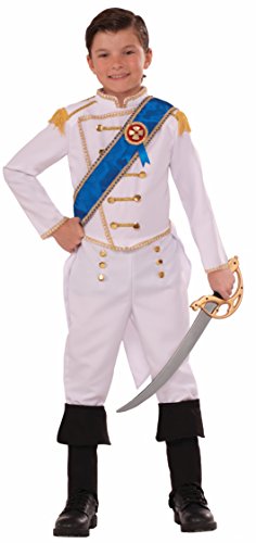 Prince Artist Costumes - Forum Novelties Kids Happily Ever After Prince Costume, White,