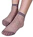 Qunson Women's Polka Dots Ankle High Hosiery Socks Pack of 10