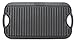 +Iron Griddle Cast Iron Reversible Grill/Griddle 20 inch x 10 inch