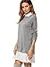 SheIn Women's Contrast Collar And Hem Color Block 2 In 1 Basic Sweater Skirt Dress