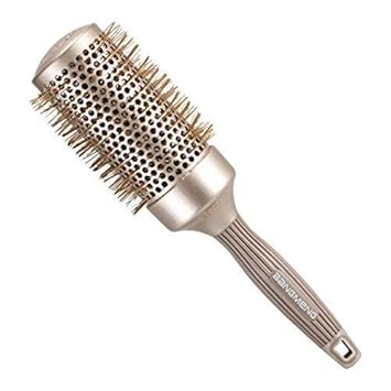Bangmeng Round Barrel Anti Static Hair Brush Nano Thermal