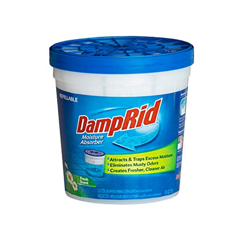 DampRid Fresh Scent Refillable Moisture Absorber 10.5oz Cups 4 Pack