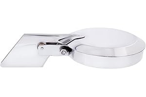 United Pacific 21326 Stainless Steel Rain Cap for 5” Diameter Straight Stack, 430 Stainless Steel Construction, Counter-Balance Design – 5” – ONE Unit