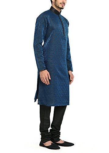 manyavar men's silk kurta pyjama
