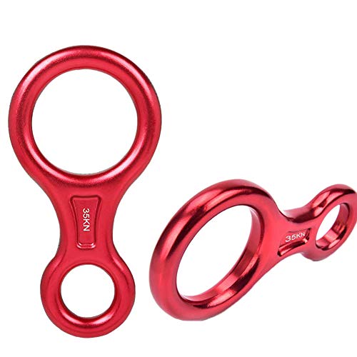 AOKWIT Rescue Figure 8 Descender Climbing Gear Downhill Equipment 35KN