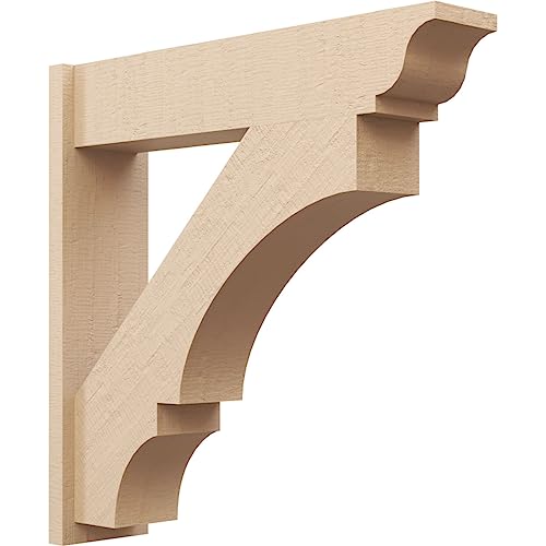 Ekena Millwork 7 1/2"W x 32"D x 32"H Balboa Traditional Rough Cedar Woodgrain T…