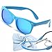 FaerieKing Kids Sunglasses For Kids Polarized Sunglasses Girls Child Boys Age 3-10 (Rubberized Blue|Polarized Ice Blue)