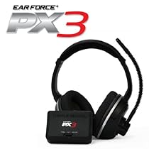Turtle Beach - Ear Force PX3 - Programmable Wireless Gaming Headset - PS3, Xbox 360