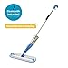 E-Cloth Aqua Spray Deep Clean Microfiber Mop with On-Board Water Sprayer, 100 Wash Guarantee, 1 Pack